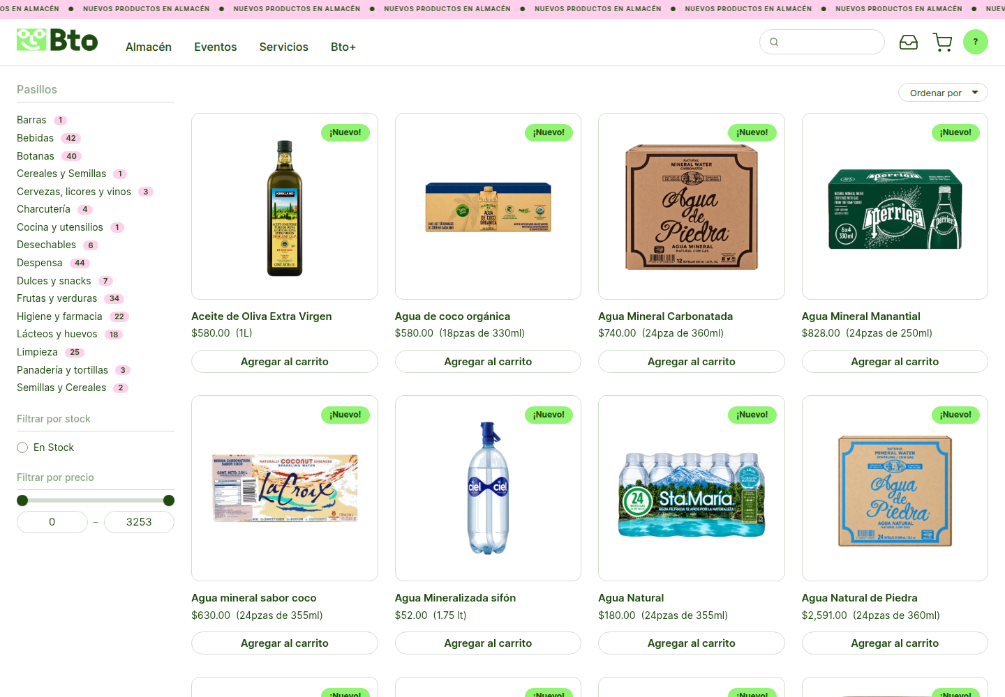 bto.mx website screenshot